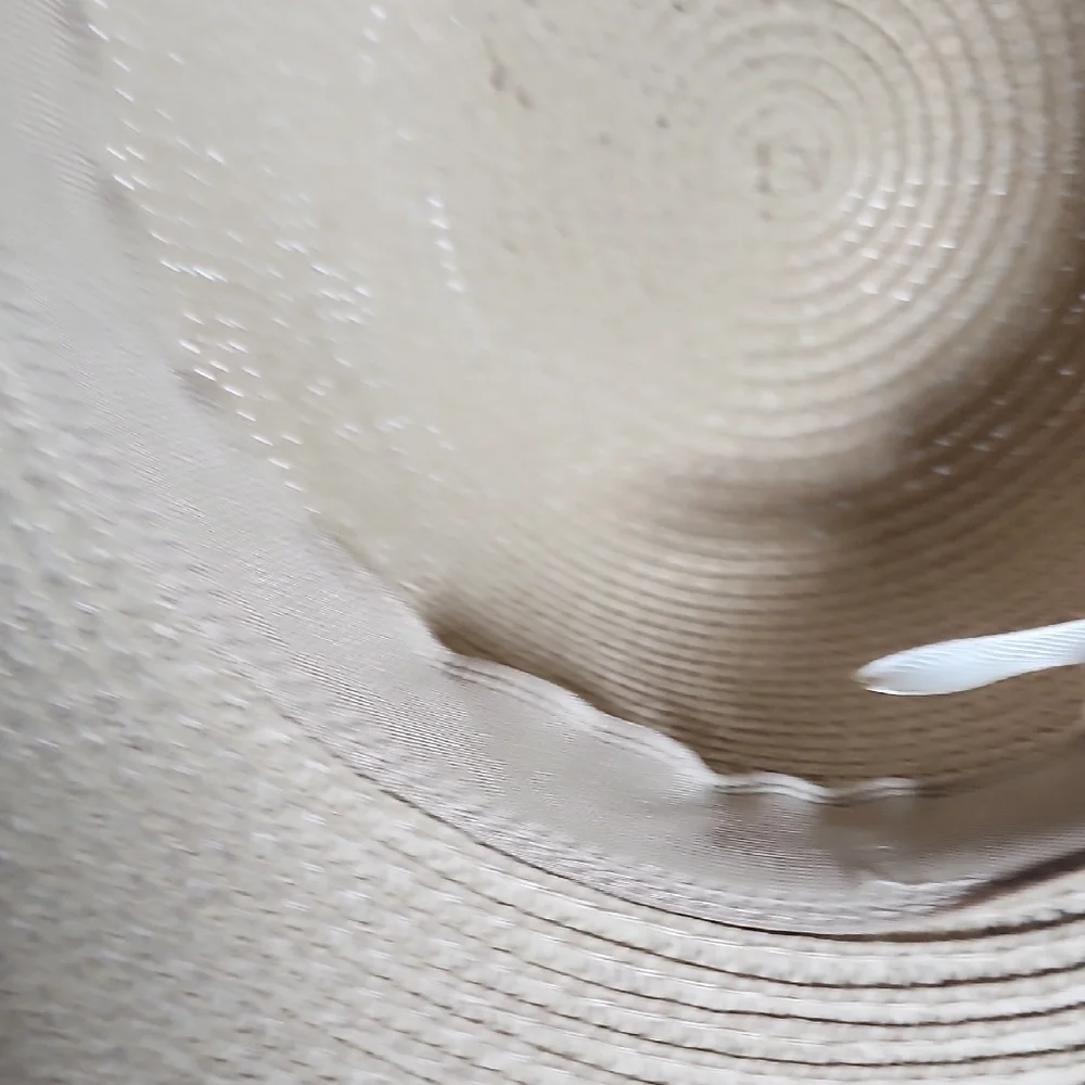 Cream Women's Hat with Bow